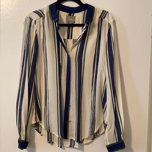 Long sleeve lightweight blouse